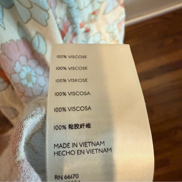 Free People Women Thats A Wrap Printed Skirt Sky Combo Size M - Picture 7 of 8